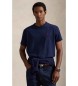 Polo Ralph Lauren Classic Fit kraftig strikket T-shirt navy