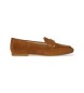 Lauren Ralph Lauren Averi III Mokassins aus braunem Wildleder