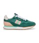 Pepe Jeans Zapatillas de Piel Aiden Tape verde
