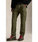 Polo Ralph Lauren Pantaloni cargo in tela verde a vestibilit� classica