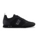 EA7 Chaussures Black & White Carbon noires