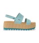 Reef Sandalias Water Vista Higher azul
