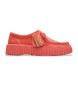 Clarks Torhill Bee koralfarvede lædersko