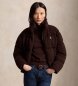 Polo Ralph Lauren Chaqueta acolchada de lana y cachemira marrón