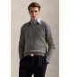 Polo Ralph Lauren Maglione grigio in lana e cashmere