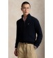 Polo Ralph Lauren Maglione di cotone a trecce blu navy