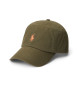 Polo Ralph Lauren Boné chinês de algodão verde