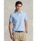 Polo Ralph Lauren Le polo emblématique en piqué Custom Slim Fit bleu clair