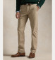 Polo Ralph Lauren Calças Chino Bedford Straight Fit bege