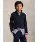 Polo Ralph Lauren Jersey de algodón en punto de ochos marino