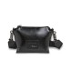Pepe Jeans Schoudertas Edith Glossy zwart