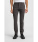 BOSS Pantaloni chino grigi slim