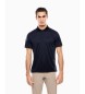 EA7 Modra majica Polo Golf Pro
