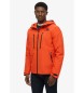 Superdry Pomarańczowa kurtka wodoodporna