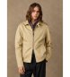 Hackett London Beige Harrington-Jacke
