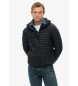 Superdry Casaco com capuz Fuji Lite preto