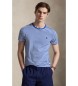 Polo Ralph Lauren Camiseta de punto Custom Slim Fit azul