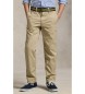 Polo Ralph Lauren Pantalón de sarga elástica Slim Fit beige