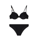 EA7 Push-up bikini zwart