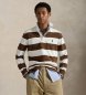 Polo Ralph Lauren Brown Iconic Rugby Shirt