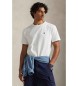 Polo Ralph Lauren T-Shirt aus schwerem Strickstoff Classic Fit weiß