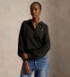 Polo Ralph Lauren Pull type polo en laine et cachemire vert