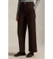 Polo Ralph Lauren Pantalon chino jambe large marron