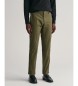 Gant Pantalones chinos Slim Fit Tech Prep verde