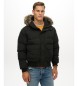 Superdry Everest Hooded Jacke schwarz