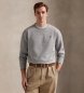 Polo Ralph Lauren Sweat-shirt en molleton RL gris