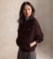 Polo Ralph Lauren Braune Jacke aus Wolle und Kaschmir