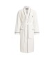 Polo Ralph Lauren Robe de malha de mistura de algodão branco