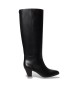 Lauren Ralph Lauren Stivale alto Emersyn in pelle con tacco nero