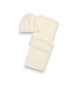 Lauren Ralph Lauren Conjunto de gorro y bufanda crudo