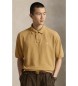 Polo Ralph Lauren Beige piqué polo met relaxed fit
