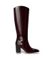 Lauren Ralph Lauren Stivali in pelle Raelynn nero