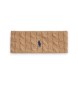 Polo Ralph Lauren Stirnband aus Wolle und Kaschmir in Beige
