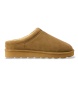 Polo Ralph Lauren Sabots en cuir Reade CLog marron