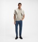 BOSS Polo BalticCollar bege claro