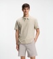 BOSS Polo Flower bege