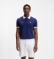 BOSS Polo Paddy azul médio