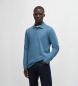 BOSS Polo Passerby azul