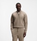BOSS Sweatshirt Sweat lichtbruin