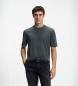 BOSS Chemise unie verte