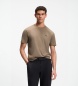 BOSS Tee-shirt uni vert