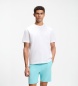 BOSS Maillot Structure blanc