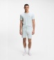 BOSS Light blue waffle shorts