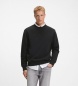 BOSS Sort hoodie med logo