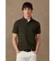Hackett London Green H Polo Logo
