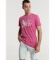 Six Valves Różowa koszulka Attitude